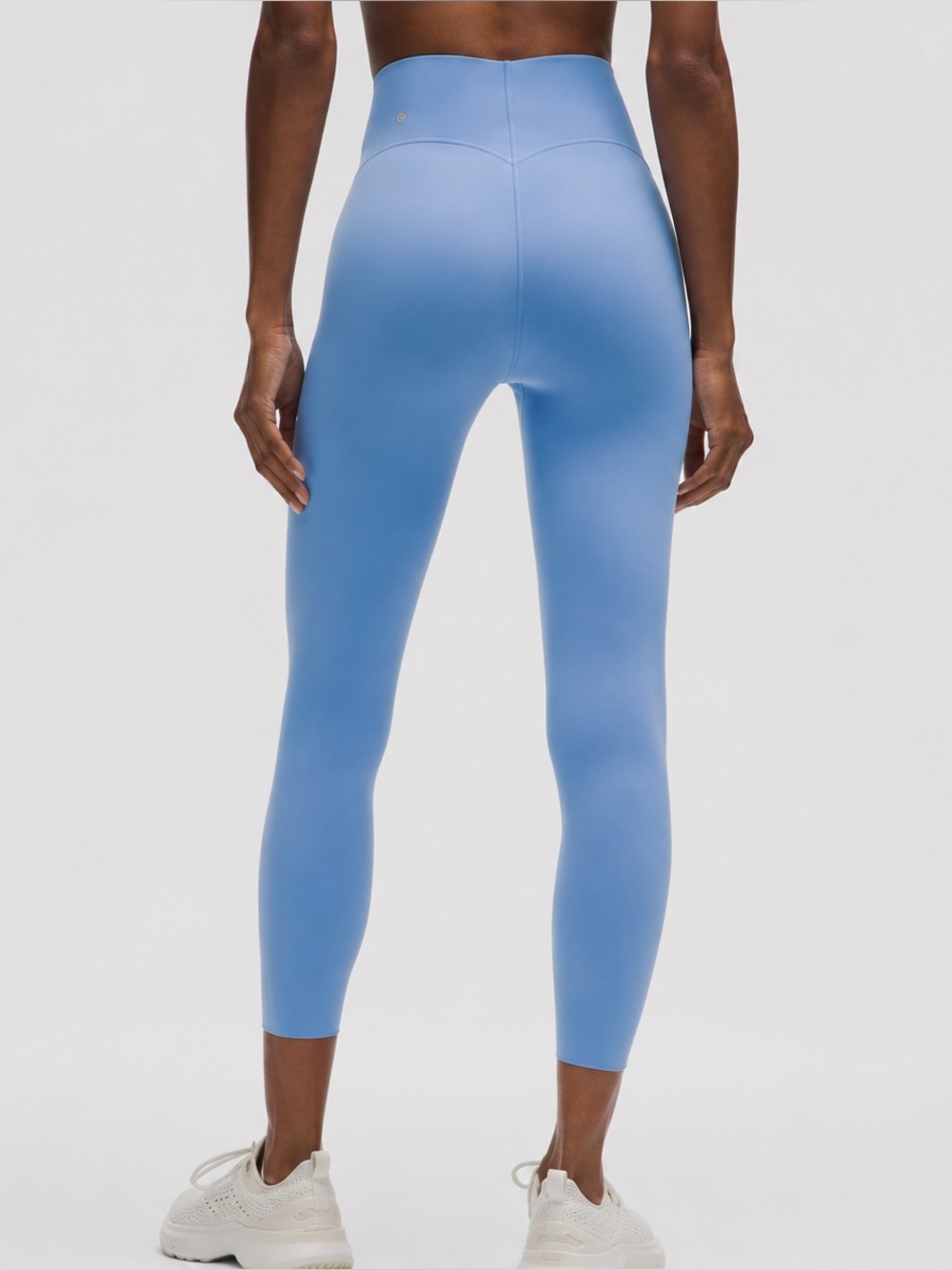 NWT Lululemon Glow Up HR Tight 25 Pool Blue Size 6 Laser Cut Leggings $118 NEW - Picture 2 of 10